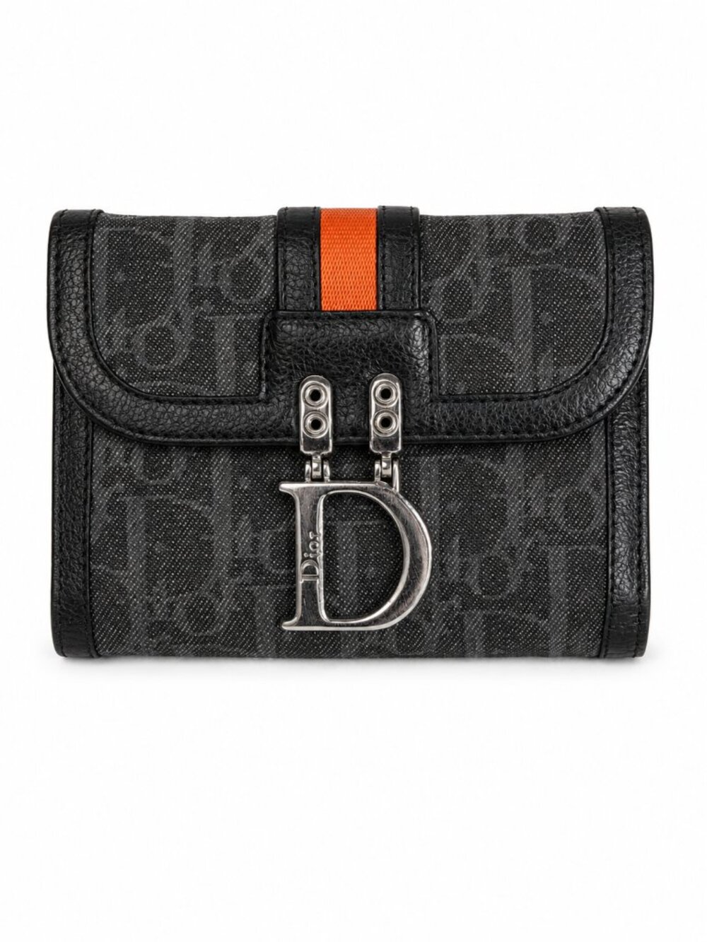 Christian Dior Vintage Trotter / Oblique Bifold Wallet